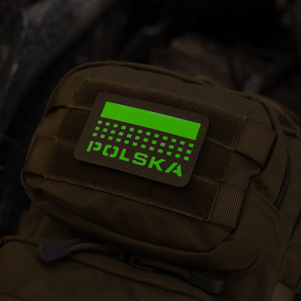 M-Tac patch Polska (med flagga) 50x80 Laser Cut