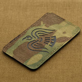 M-Tac patch Raven banner Laser Cut Multicam/Black