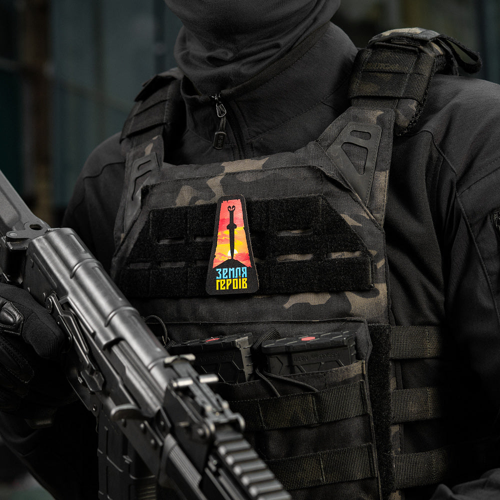 M-Tac patch Skytien", hjältarnas land