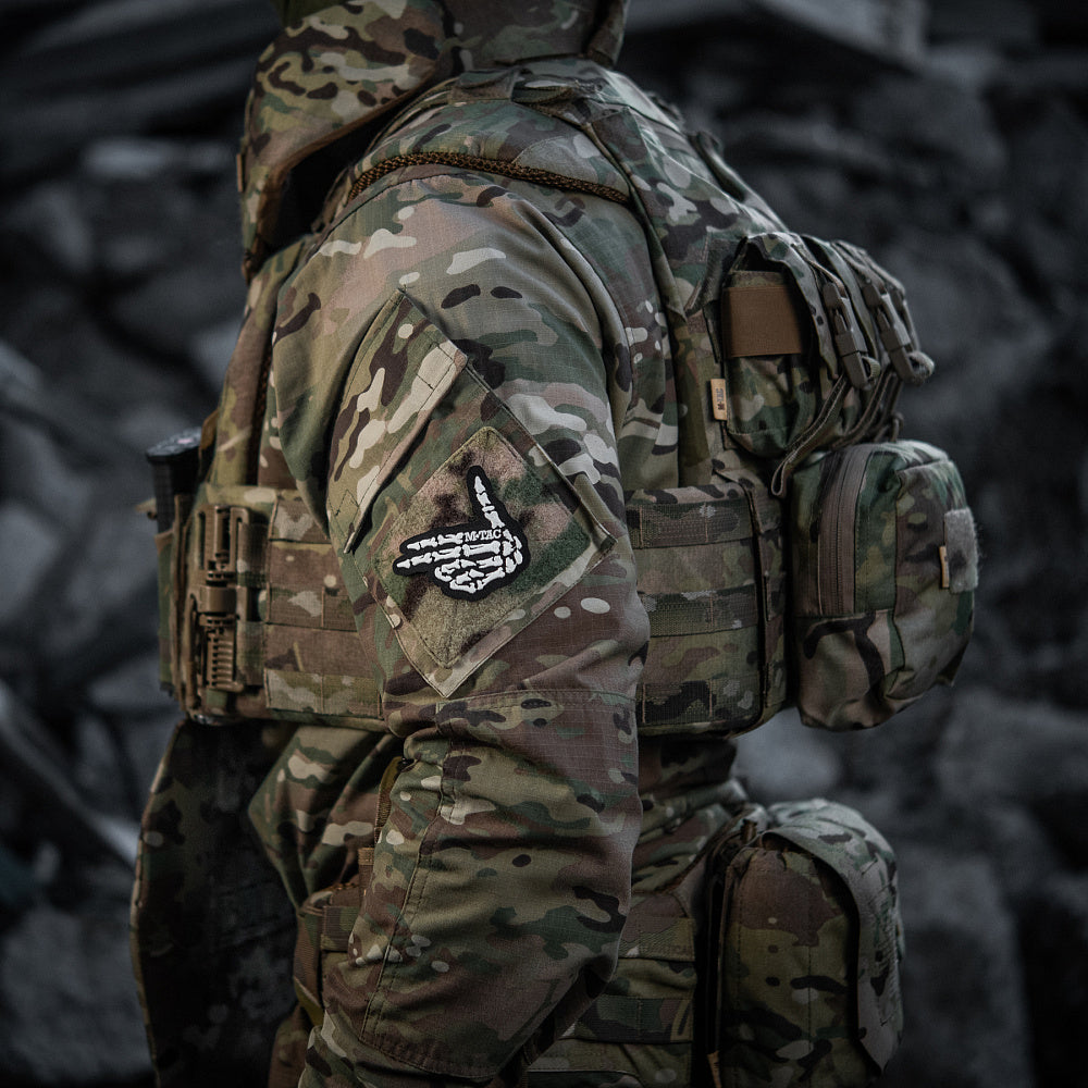 M-Tac patch Skeleton shooter (brodyr)