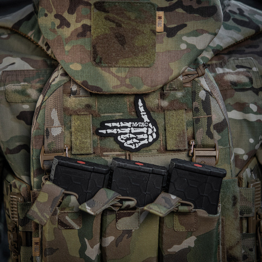 M-Tac patch Skeleton shooter (brodyr)