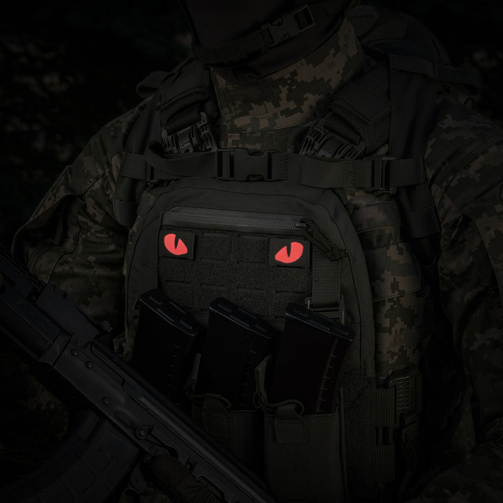 M-Tac patch Tiger Eyes Laser Cut (par)
