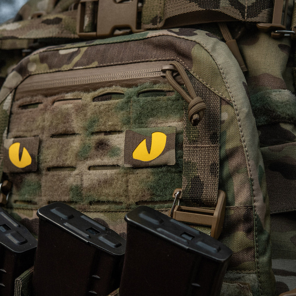 M-Tac patch Tiger Eyes Laser Cut (par)
