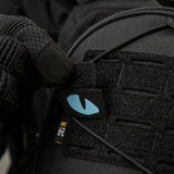 M-Tac patch Tiger Eyes Laser Cut (par) Ranger Green/Blue/GID