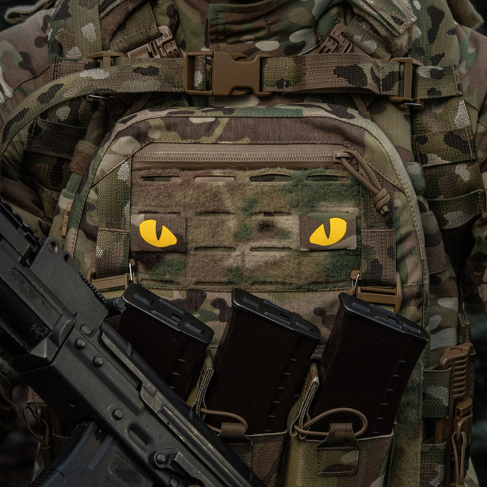 M-Tac patch Tiger Eyes Laser Cut (par)
