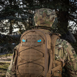 M-Tac patch Tiger Eyes Laser Cut (par) Ranger Green/Blue/GID