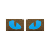 M-Tac patch Tiger Eyes Laser Cut (par) Ranger Green/Blue/GID