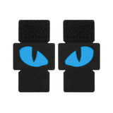 M-Tac patch Tiger Eyes Laser Cut (par) Ranger Green/Blue/GID