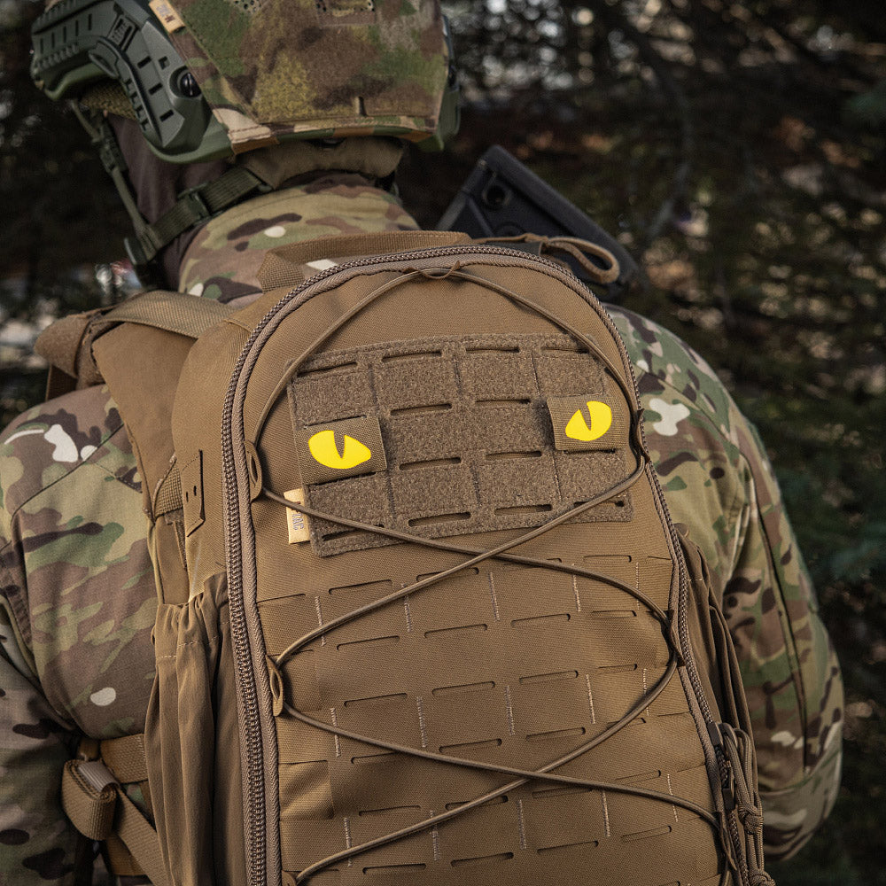 M-Tac patch Tiger Eyes Laser Cut (par)