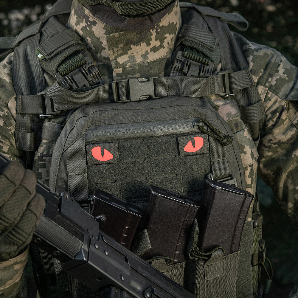 M-Tac patch Tiger Eyes Laser Cut (par)