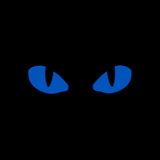 M-Tac patch Tiger Eyes Laser Cut (par) Ranger Green/Blue/GID