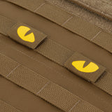 M-Tac patch Tiger Eyes Laser Cut (par)