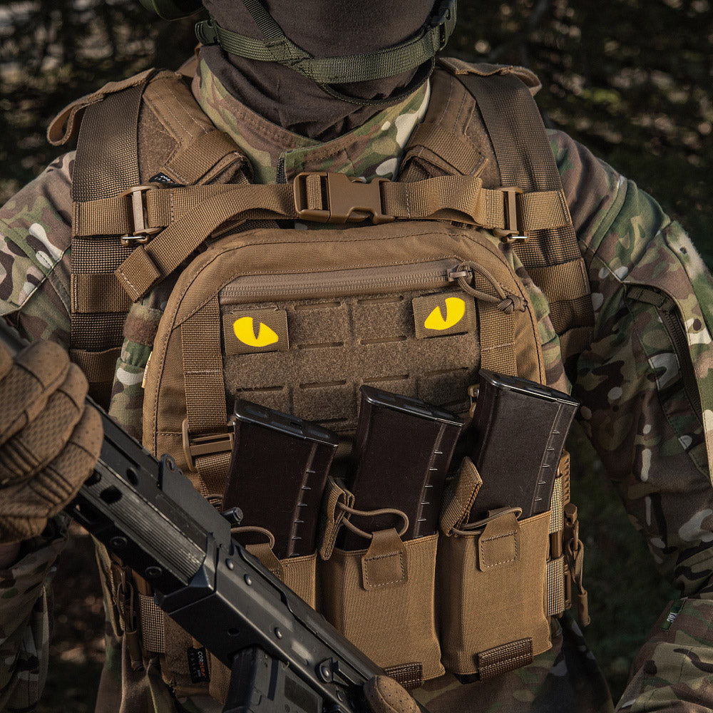 M-Tac patch Tiger Eyes Laser Cut (par)