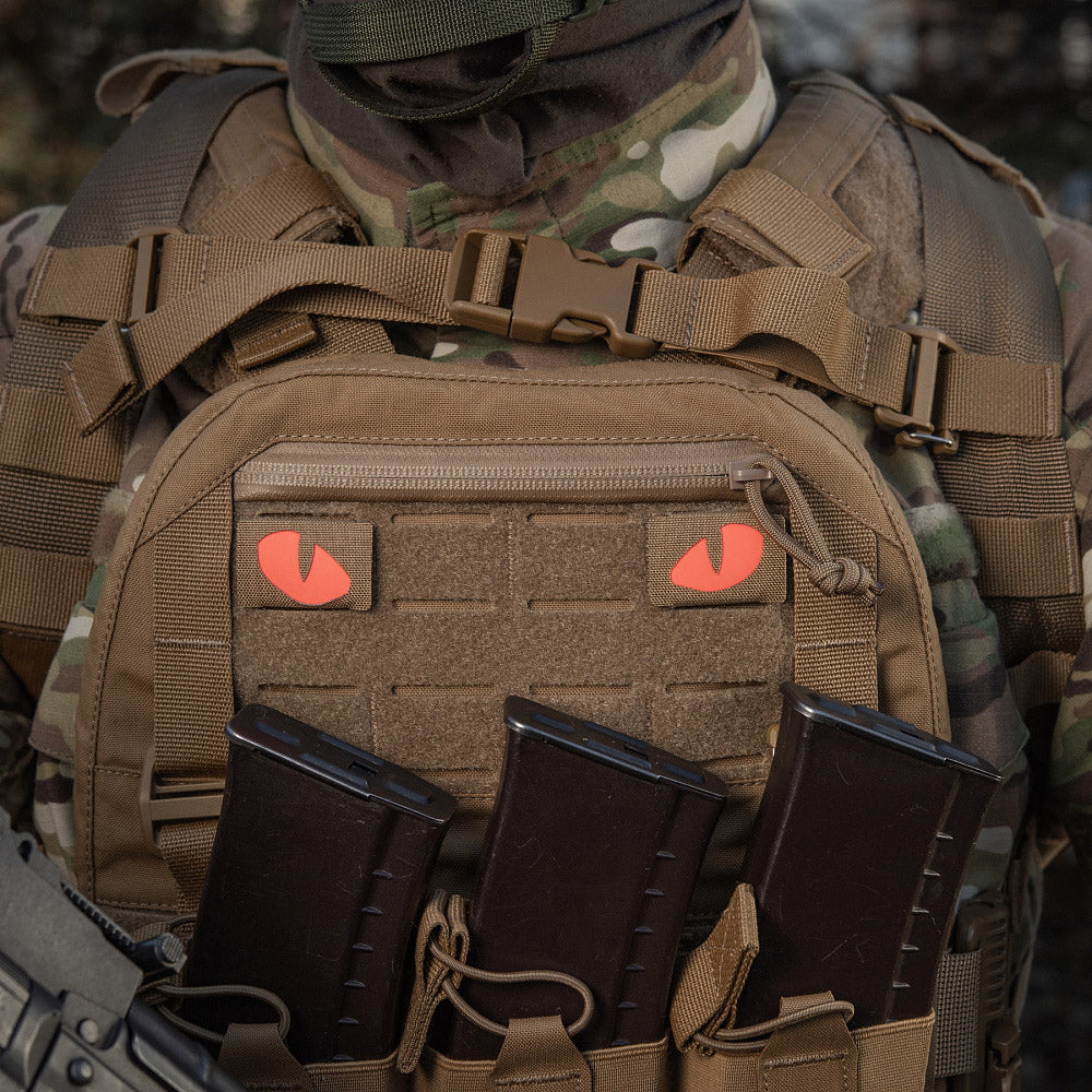 M-Tac patch Tiger Eyes Laser Cut (par)