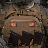 M-Tac patch Tiger Eyes Laser Cut (par)