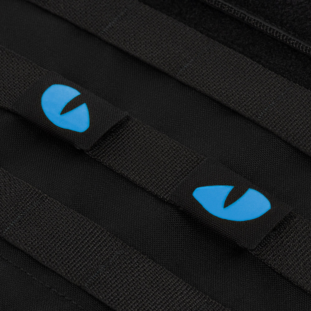 M-Tac patch Tiger Eyes Laser Cut (par) Ranger Green/Blue/GID