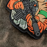 M-Tac patch Tiger Green tejp PVC