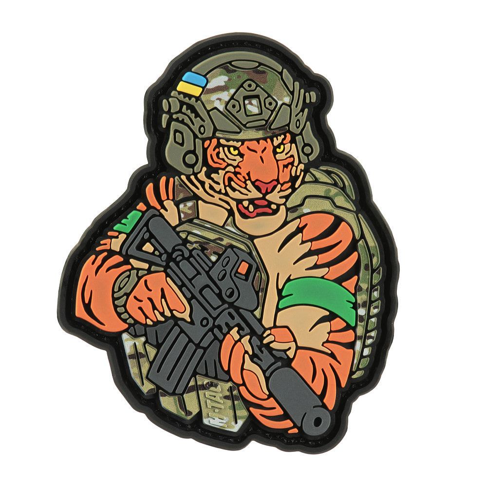 M-Tac patch Tiger Green tejp PVC