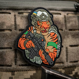M-Tac patch Tiger Green tejp PVC