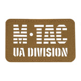 M-Tac patch UA Division Laser Cut från kant till kant