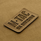 M-Tac patch UA Division Laser Cut från kant till kant