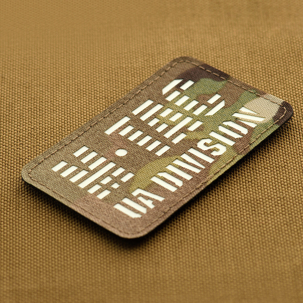 M-Tac patch UA Division Laser Cut