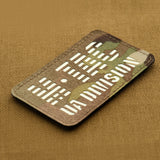 M-Tac patch UA Division Laser Cut