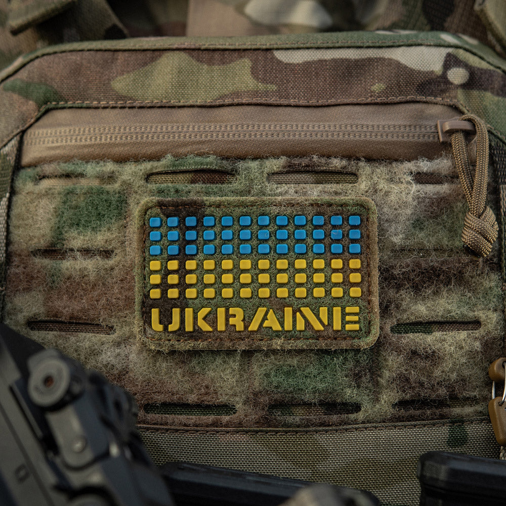 M-Tac Patch Ukraine 50x80 kardborre/PVC