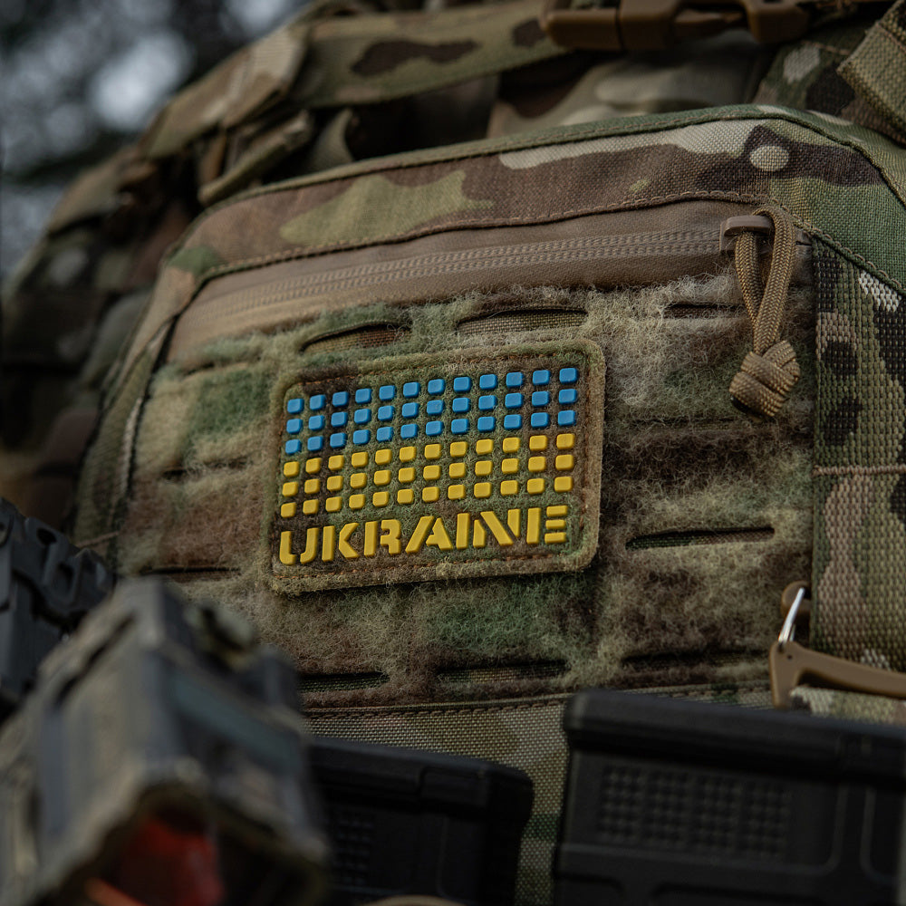 M-Tac Patch Ukraine 50x80 kardborre/PVC