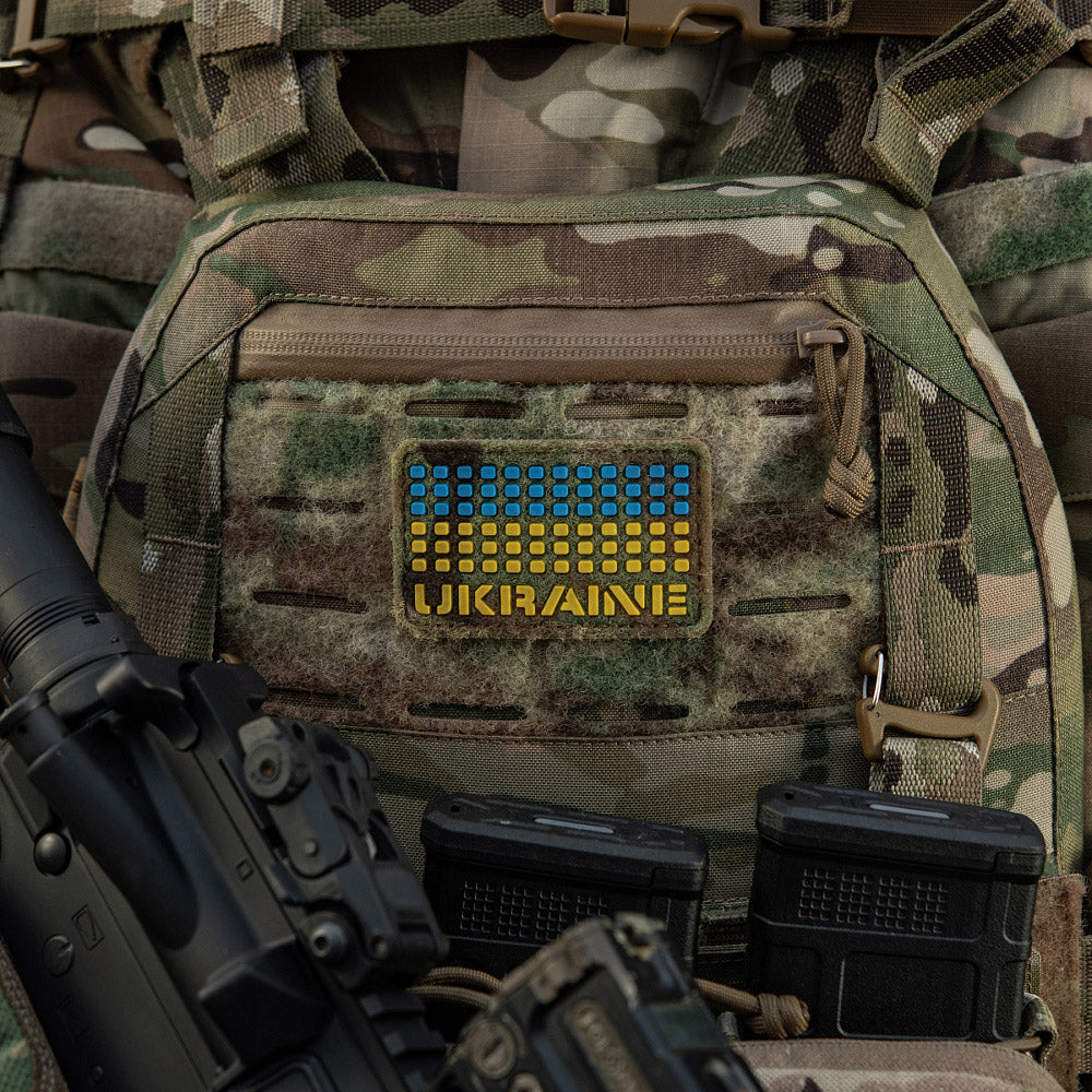 M-Tac Patch Ukraine 50x80 kardborre/PVC