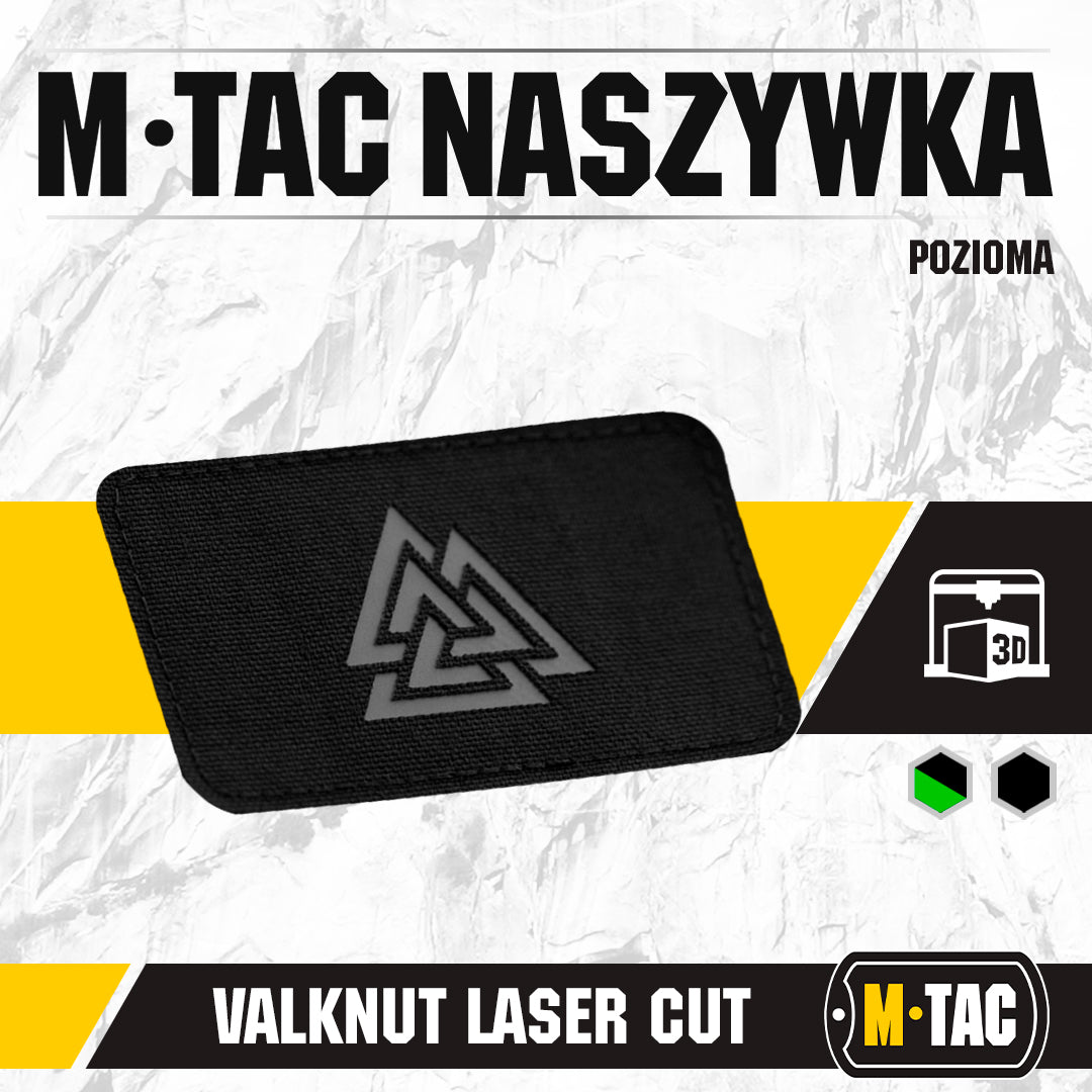 M-Tac patch Valknut horisontell Laser Cut