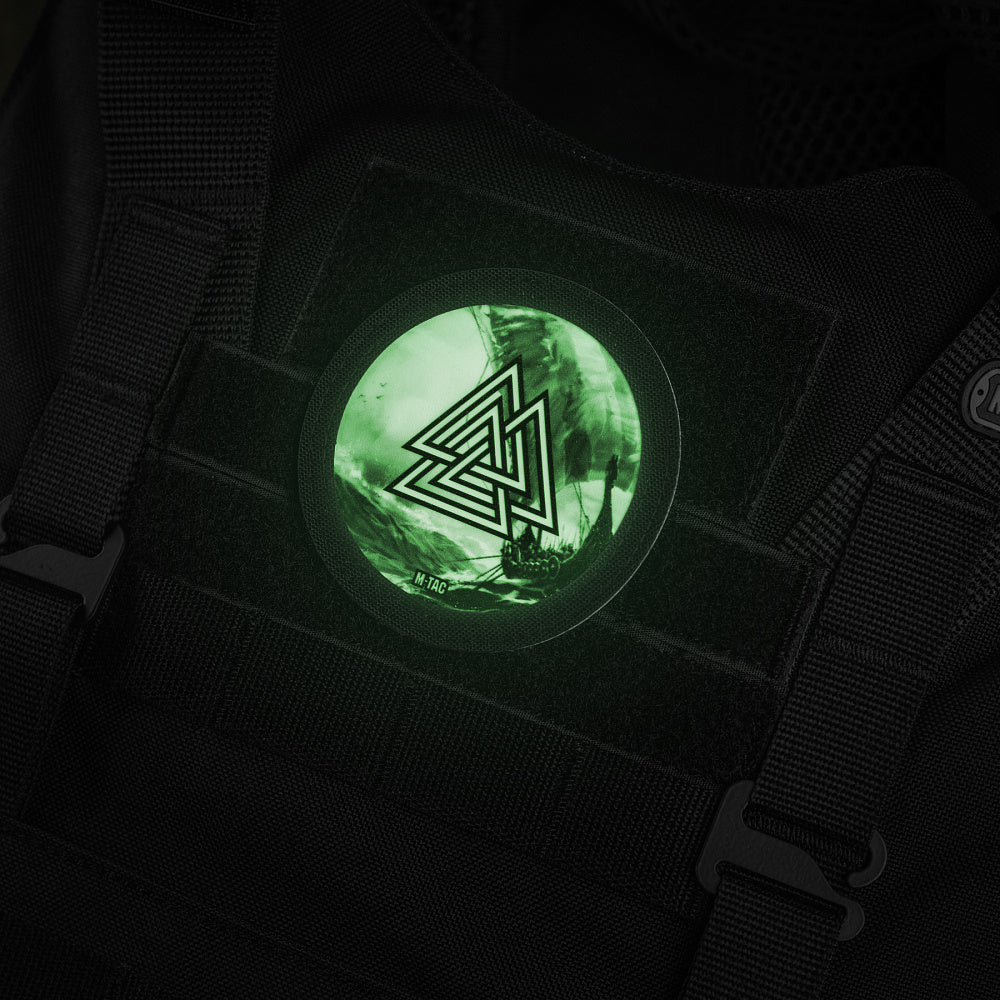 M-Tac Patch Walknut/Drakkar Rund (80 mm)