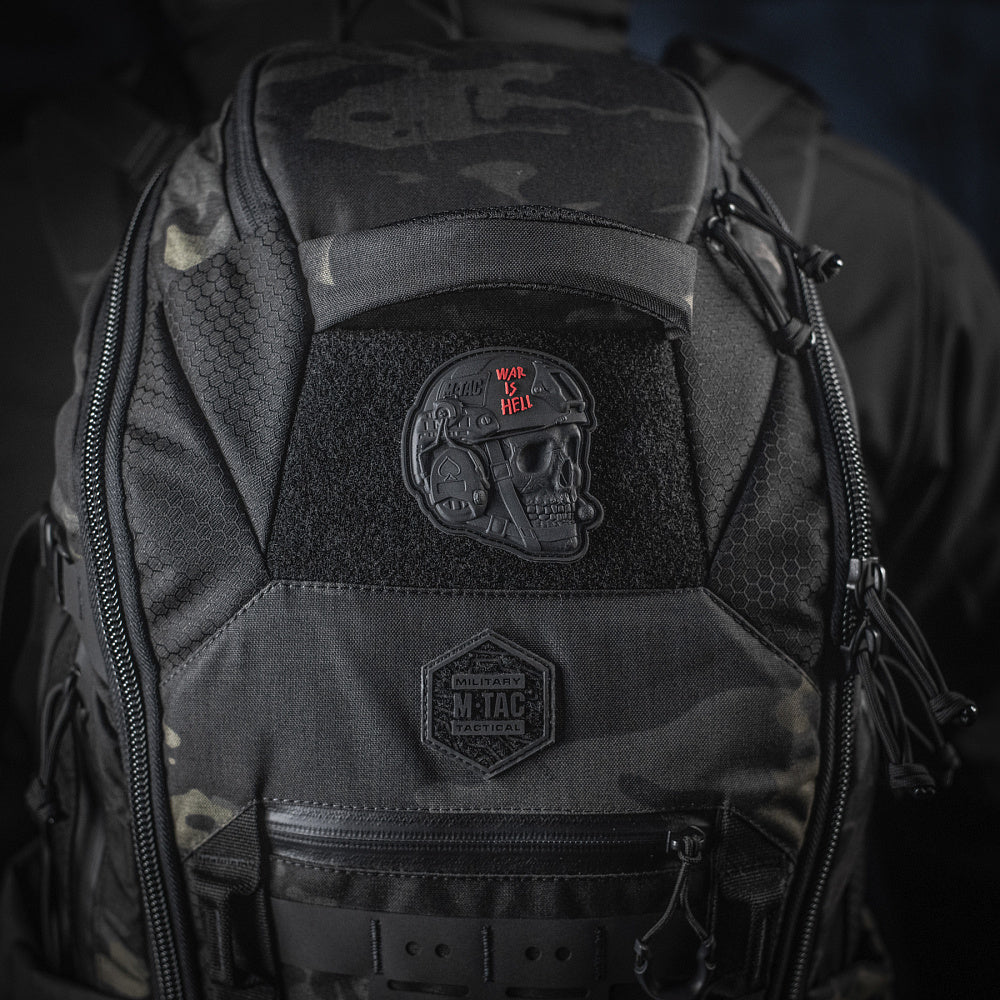 M-Tac Patch War is Hell 3D PVC Olive