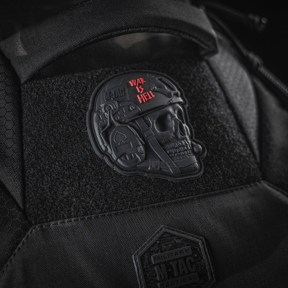 M-Tac Patch War is Hell 3D PVC Olive