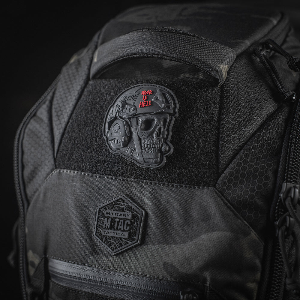 M-Tac Patch War is Hell 3D PVC Olive