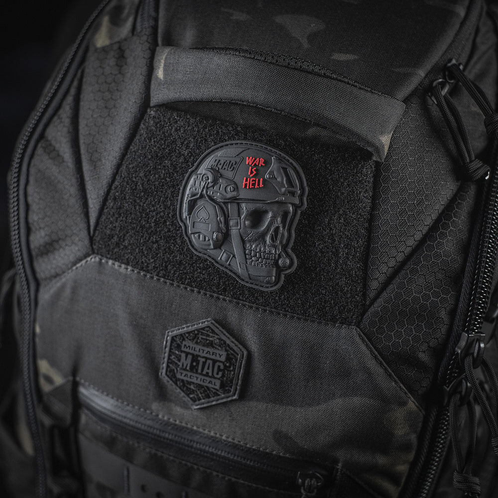 M-Tac Patch War is Hell 3D PVC Olive
