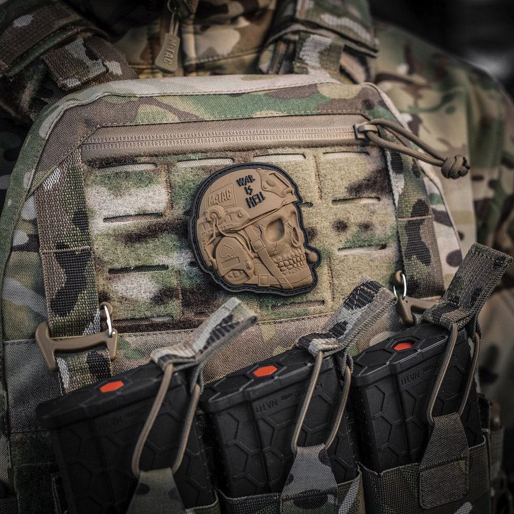 M-Tac Patch War is Hell 3D PVC Olive