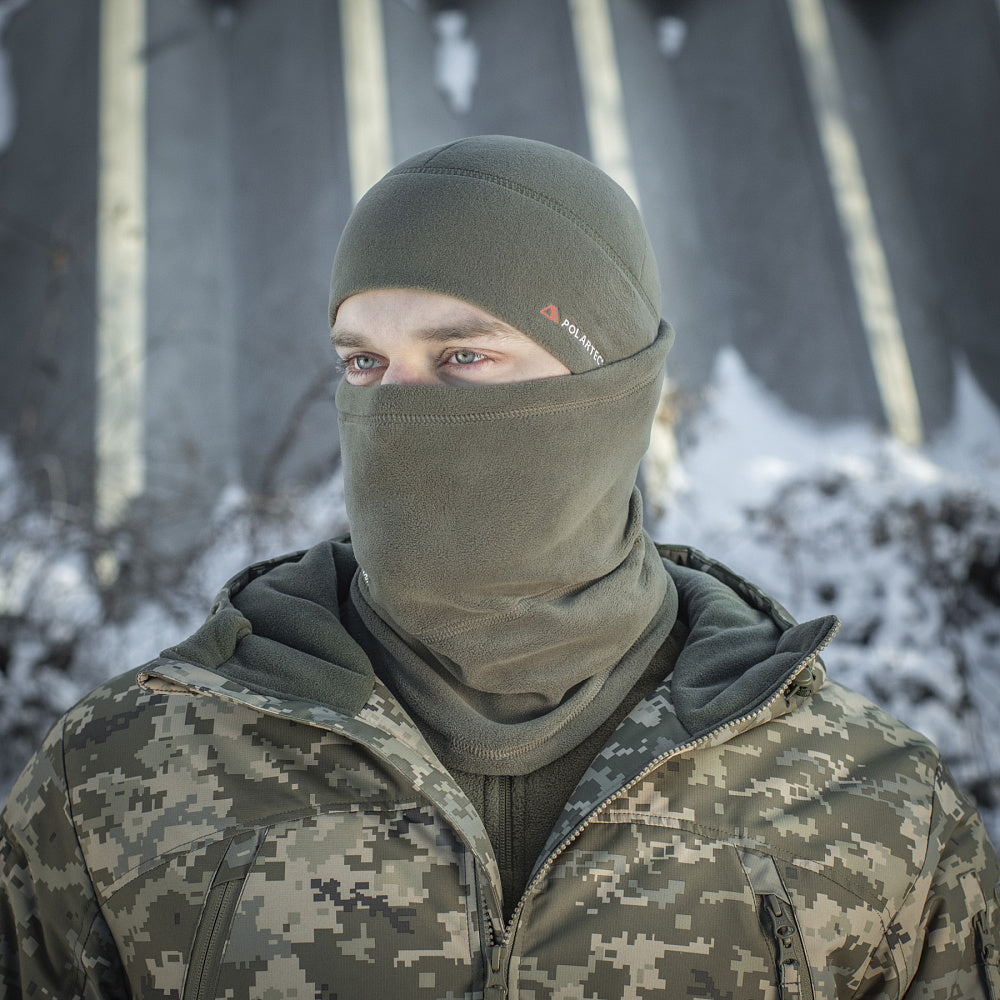 M-Tac anatomisk tubhalsduk med dragsko Polartec