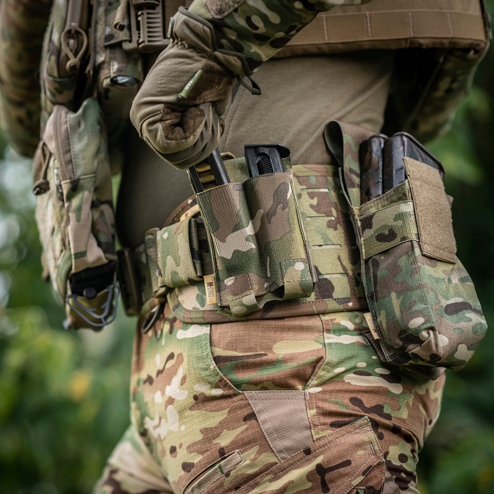 M-Tac Dubbel magasinficka för pistol APS Laser Cut