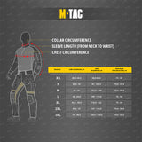 M-Tac Tactical pikétröja lång ärm 65/35