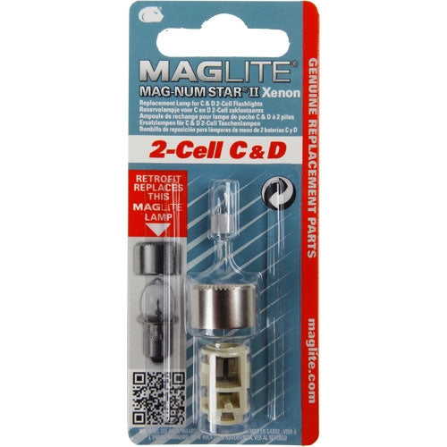 Maglite uppgraderingskit Xenon-lampa - 2-Cell