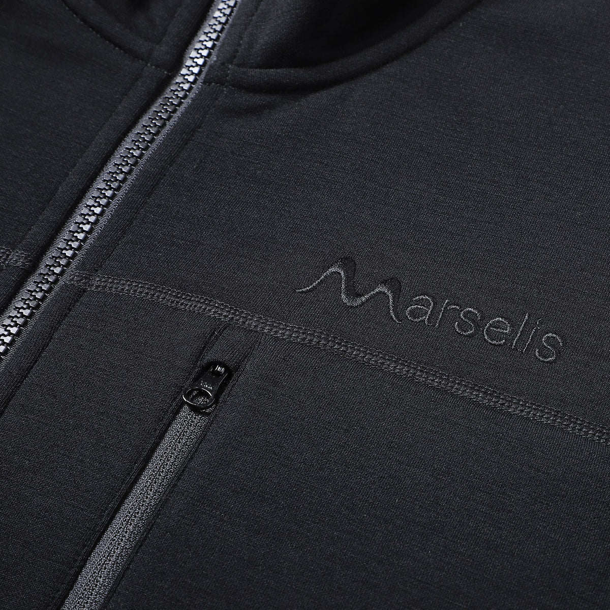 Marselis - Merino Stretch Jakke // Sort-10-XtraGrej