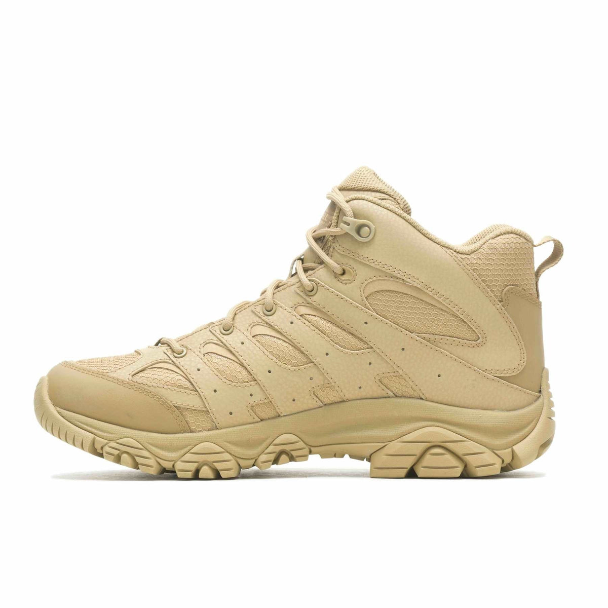 Merrell - Moab 3 Mid Tactical WP Unisex Vandrestøvler // Dark Coyote-4-XtraGrej