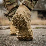Merrell - Moab 3 Mid Tactical WP Unisex Vandrestøvler // Dark Coyote-9-XtraGrej