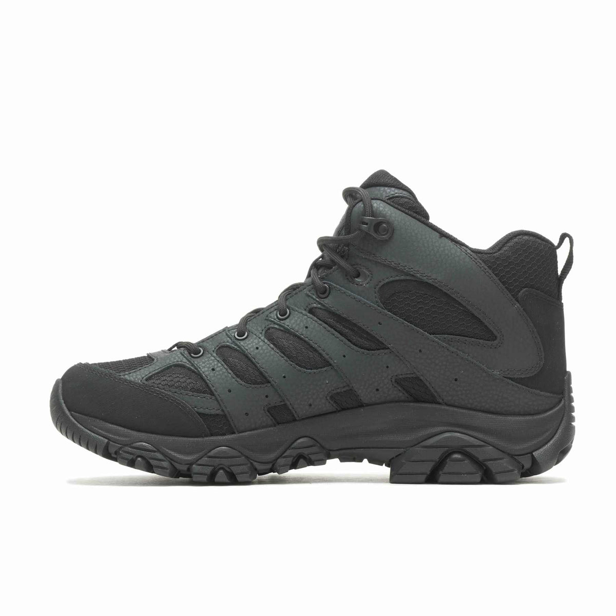 Merrell - Moab 3 Mid Tactical WP Unisex Vandrestøvler // Sort-4-XtraGrej