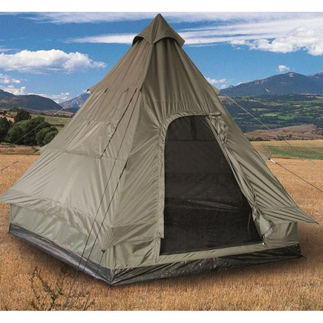 Mil-Tec - 4-personers Pyramide Telt-1-XtraGrej