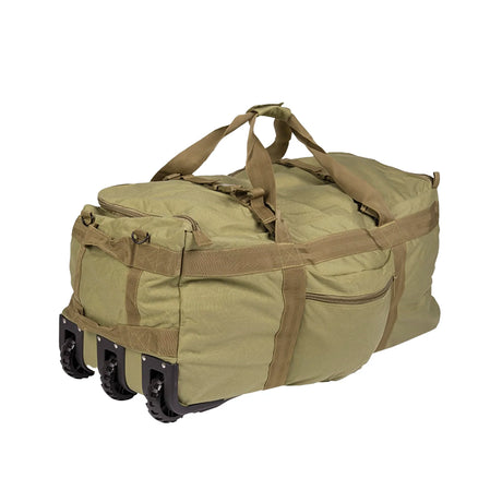 Mil-Tec - Combat Duffle Taske Med Hjul // Coyote-1-XtraGrej