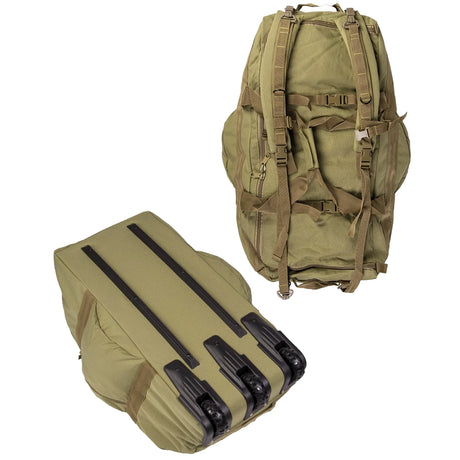 Mil-Tec - Combat Duffle Taske Med Hjul // Coyote-2-XtraGrej
