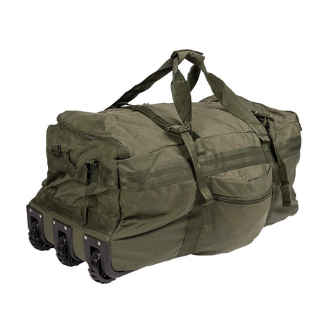 Mil-Tec - Combat Duffle Taske Med Hjul // OD-1-XtraGrej