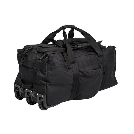 Mil-Tec - Combat Duffle Taske Med Hjul // Sort-1-XtraGrej